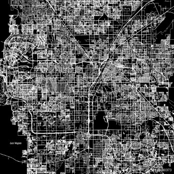 Picture of Las Vegas Vector Map